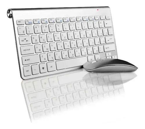 Imagem de Kit Teclado e Mouse Sem Fio - Conforto e Praticidade!