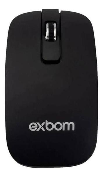 Imagem de Kit Teclado E Mouse Sem Fio Exbom Bk-S1000 Usb