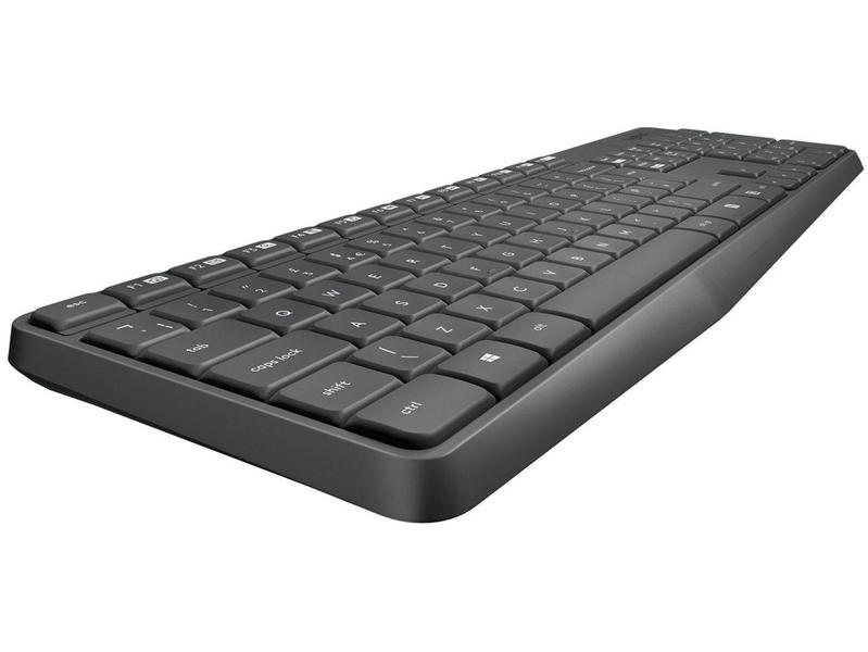 Imagem de Kit Teclado e Mouse Sem Fio Logitech MK235