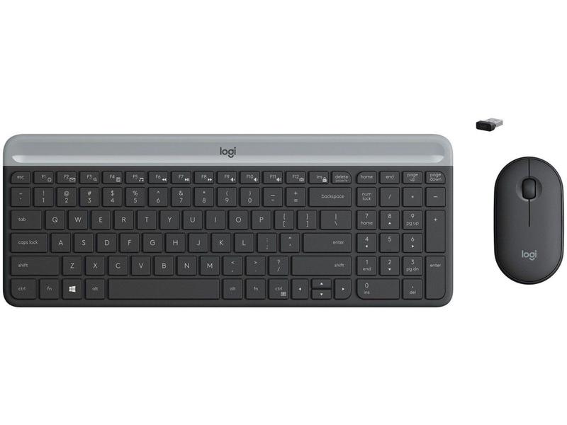 Imagem de Kit Teclado e Mouse sem Fio Logitech MK470