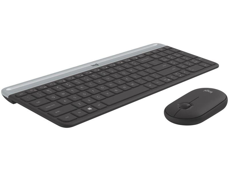 Imagem de Kit Teclado e Mouse sem Fio Logitech MK470