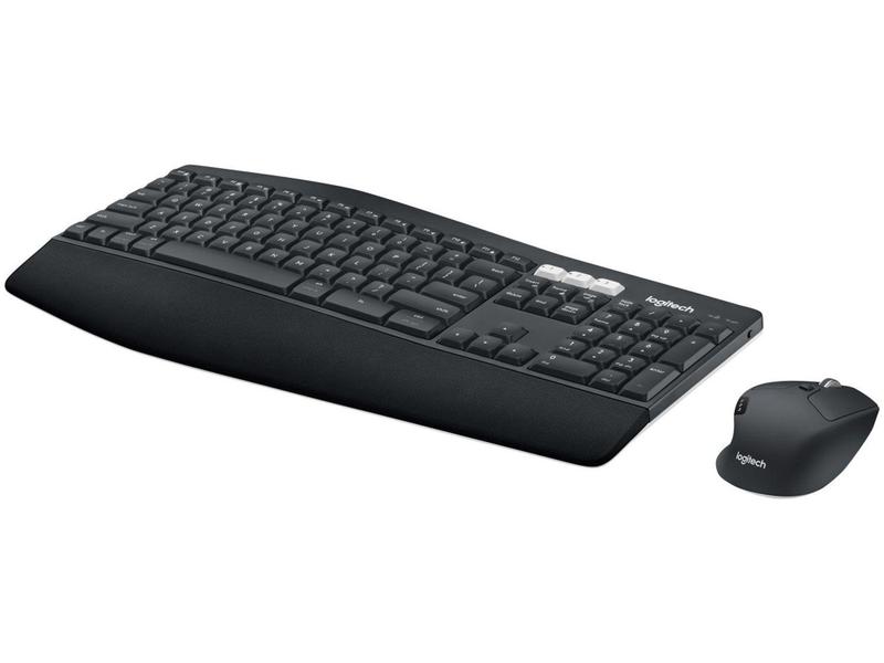 Imagem de Kit Teclado e Mouse Sem Fio Logitech - Performance MK850