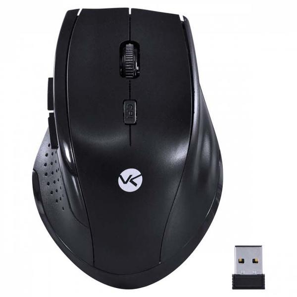 Imagem de Kit Teclado e Mouse Sem Fio Para Escritório Vinik Preto