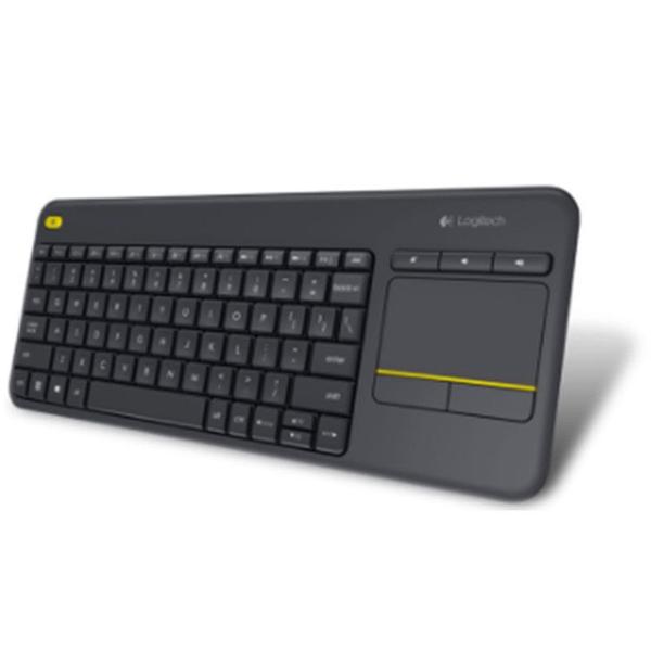 Imagem de Kit Teclado e Mouse sem Fio Touch Pad Integrado Produto Novo