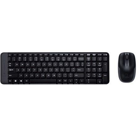 Imagem de Kit Teclado E Mouse Sem Fio Wireless Mk220 Logitech