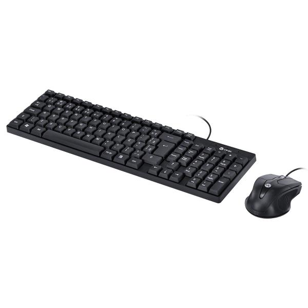 Imagem de Kit Teclado E Mouse Usb Corp - Mouse 1200dpi - Cabo 1.8m - Vinik - Cc200