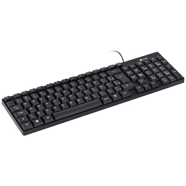 Imagem de Kit Teclado E Mouse Usb Corp - Mouse 1200dpi - Cabo 1.8m - Vinik - Cc200