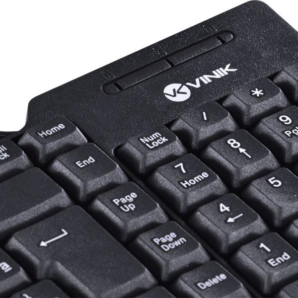 Imagem de Kit Teclado E Mouse Usb Dynamic - Mouse 1000 Dpi Cabo 1.8 Metros - Vinik - Cd100