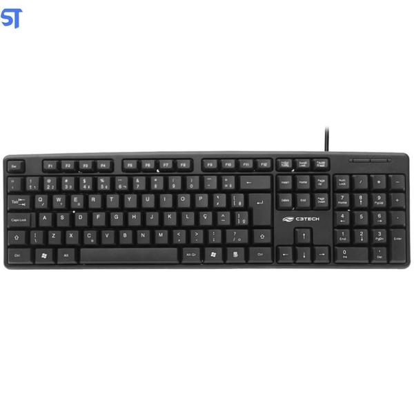 Imagem de Kit Teclado E Mouse Usb Kb-15Bk 1000 Dpi C/Ms-31Bk C3Plus