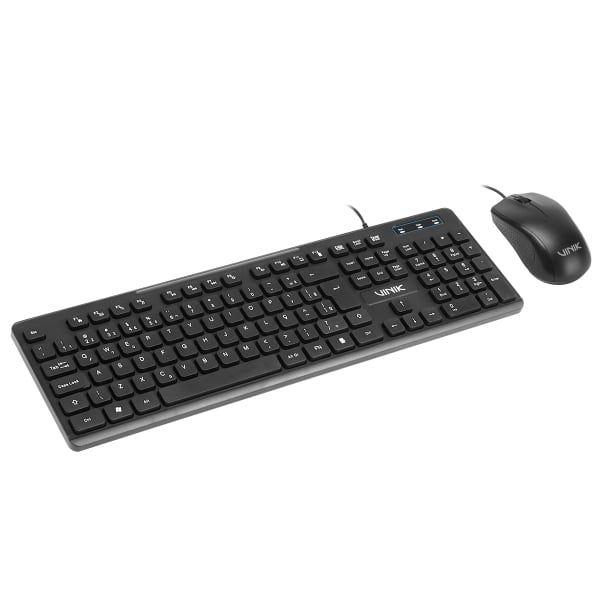 Imagem de Kit Teclado E Mouse Usb Slim Chocolate Vinik - Sc100