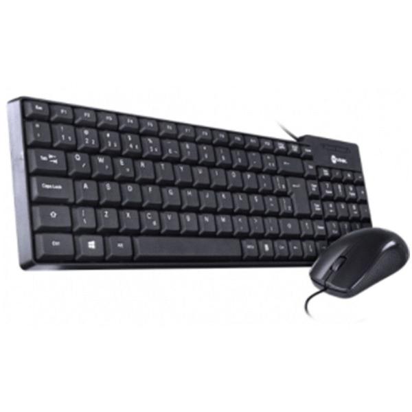 Imagem de Kit Teclado e Mouse Usb Vinik Conjunto Tecrado com Mauser