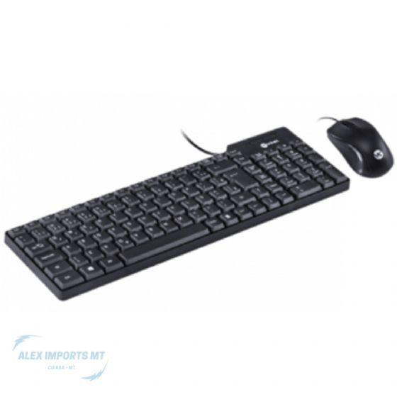 Imagem de Kit Teclado e Mouse Usb Vinik Conjunto tecrado e Mauser