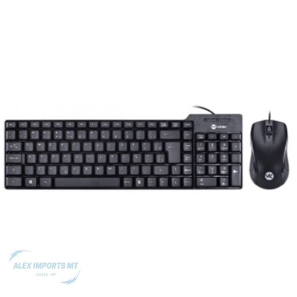 Imagem de Kit Teclado e Mouse Usb Vinik Conjunto Tecrado P Escritorio