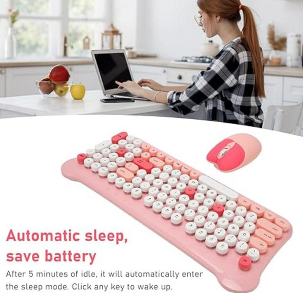 Imagem de Kit Teclado E Mouse Wireless Sem Fio Para Notebook Dell Inspiron