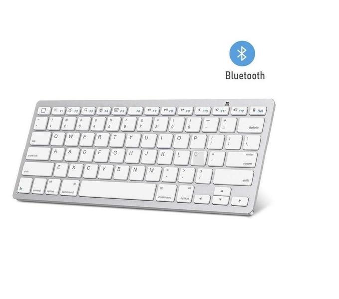 Imagem de Kit Teclado Mouse Bluetooth iMac iPad Android Phone Celular