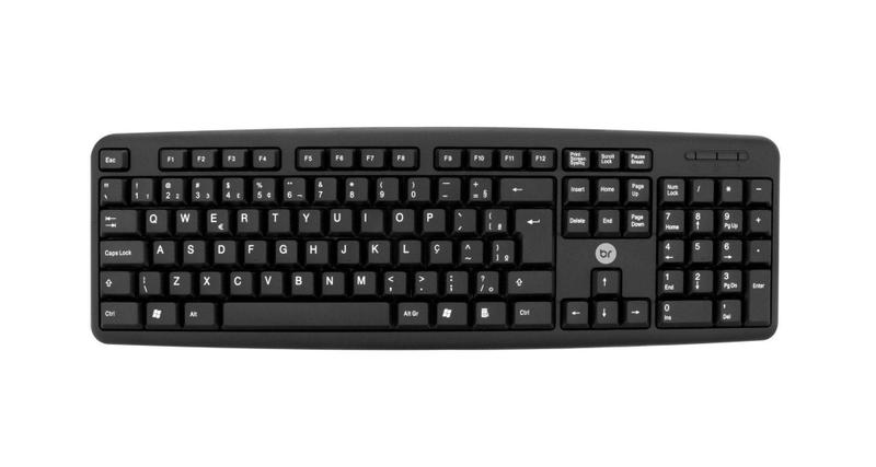 Imagem de Kit Teclado Mouse Caixa de Som Multimidia - KNUP