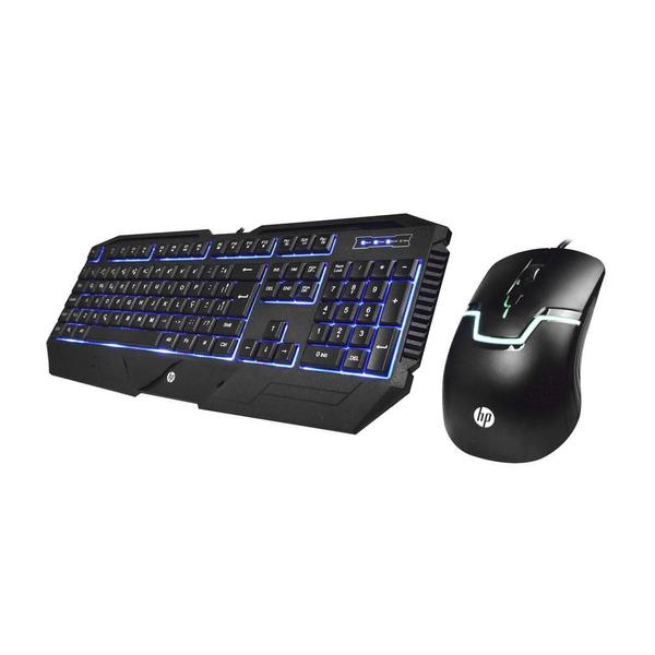 Imagem de Kit Teclado + Mouse Gamer GK1100 Preto HP