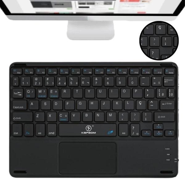 Kit Teclado + Mouse Touchpad Para Tablet Amazon Fire Hd 10 - Star Capas E Acessórios Imagem de Kit Teclado + Mouse Touchpad Para Tablet Amazon Fire Hd 10