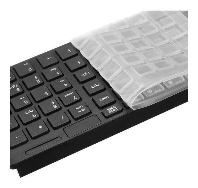 Imagem de Kit Teclado Mouse Wireless S/fio Ultra Slim 2.4 Ghz - Lehmox