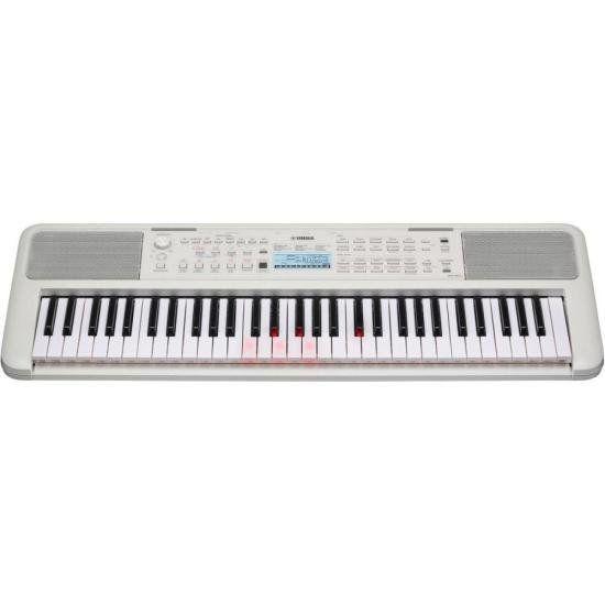 Imagem de Kit Teclado Musical Yamaha EZ-310 Branco  + Capa