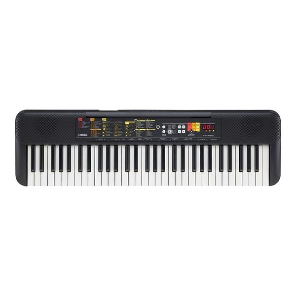 Imagem de Kit Teclado Yamaha PSR-F52 Preto 61 Teclas + Suporte X + Fone de Ouvido