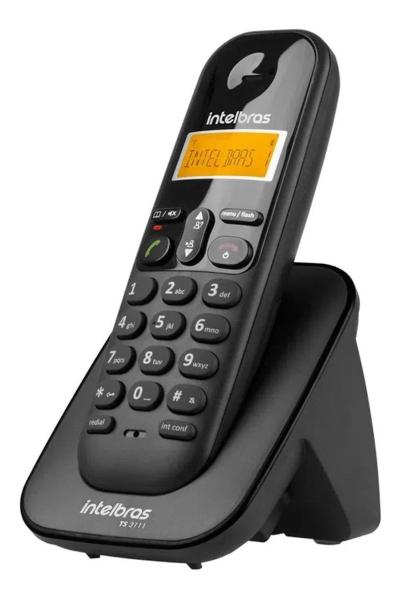 Imagem de Kit Telefone Sem Fio 3110 Preto com + 5 Ramais TS 3111 Preto