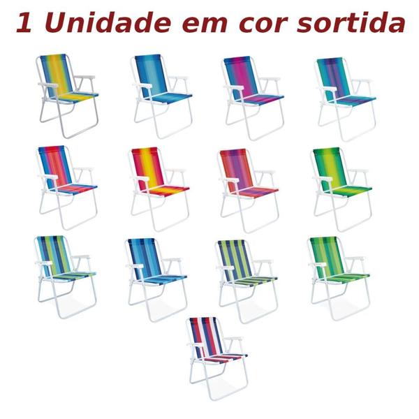 Imagem de Kit Tenda Gazebo Dobravel 3x3 M + Carrinho de Praia + 2 Cadeiras de Praia  Mor 