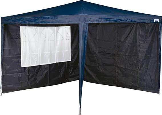 Imagem de Kit Tenda Gazebo X-flex 3x3 m Articulado + Conjunto 2 Paredes Azul - Mor