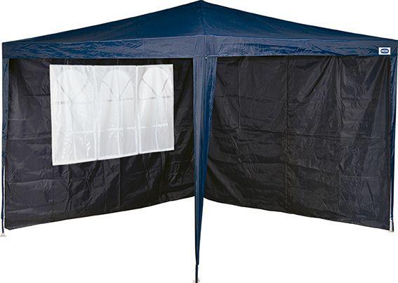 Kit Tenda Gazebo X-flex 3x3 m Articulado + Conjunto 2 Paredes Azul - Mor Imagem de Kit Tenda Gazebo X-flex 3x3 m Articulado + Conjunto 2 Paredes Azul - Mor