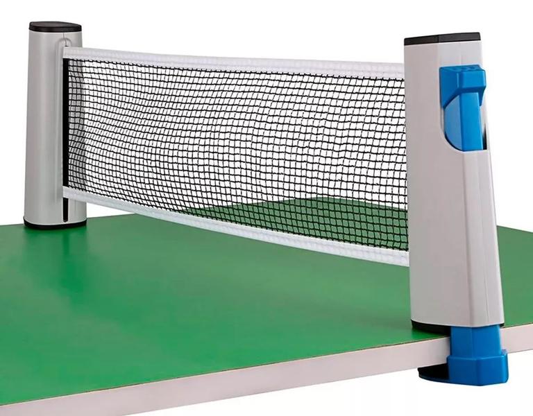 Imagem de Kit Tenis De Mesa 4 Raquetes 8 Bolinhas Ping Pong E Rede