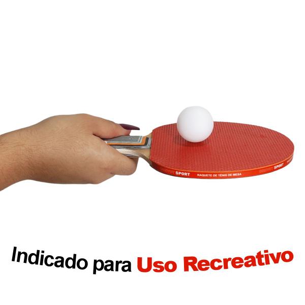 Imagem de Kit Tênis De Mesa Básico RedStar Sport Amador Com 2 Raquetes E 3 Bolas ELJ0402