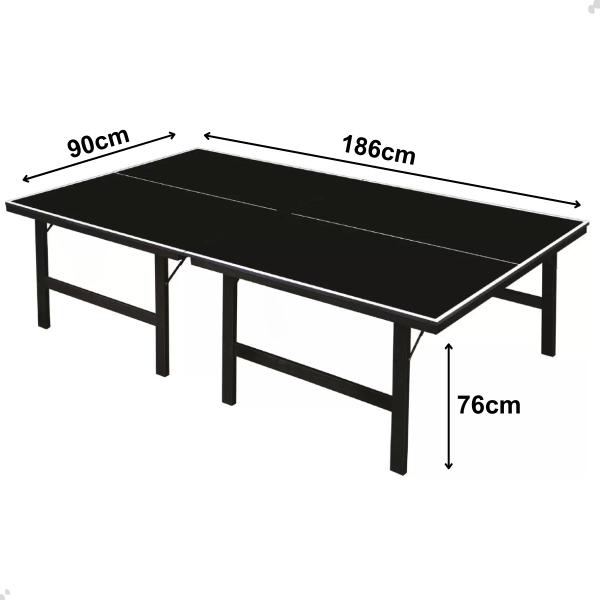 Imagem de Kit Tenis de Mesa de Ping Pong Juvenil 15mm MDF Sports Mania