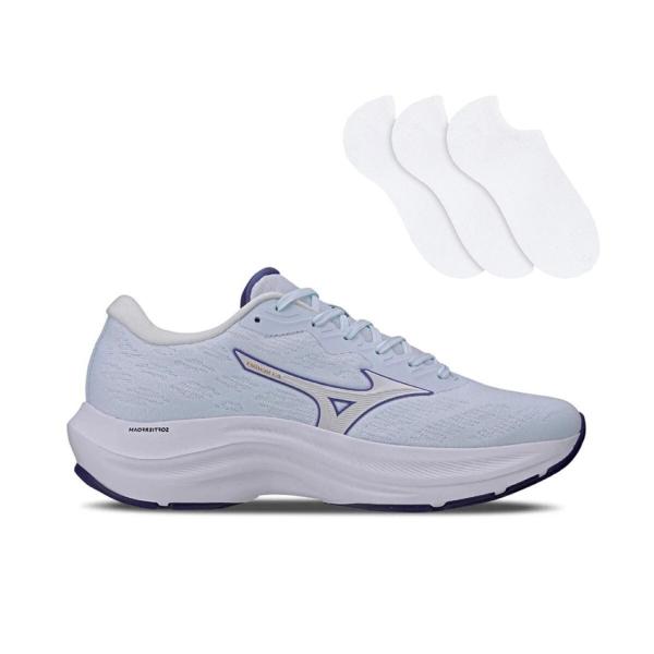 Imagem de Kit Tênis Mizuno Enigma Feminino + 3 Pares de Meias