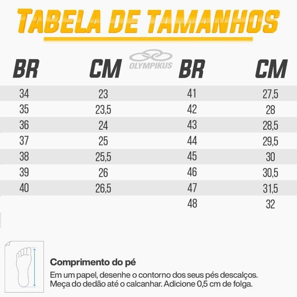 Imagem de Kit Tênis Olympikus Qu4dra Quadra BR1 Unissex + 12 Pares de Meias