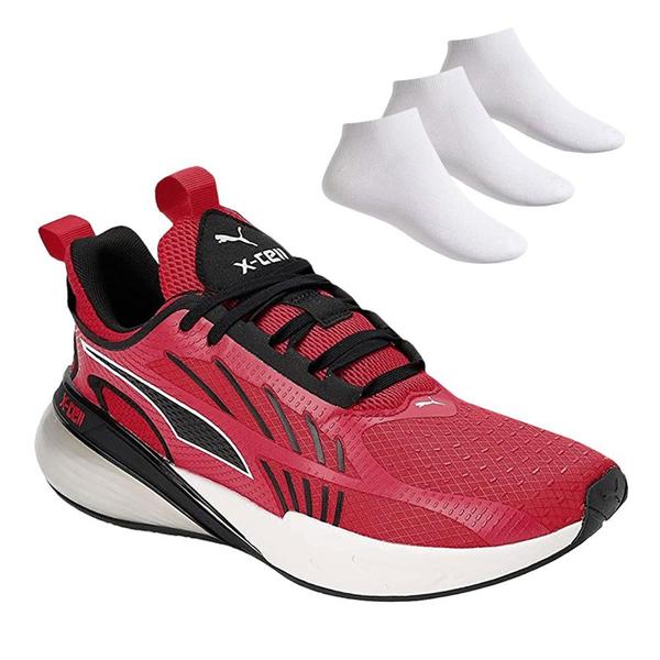 Imagem de Kit Tênis Puma X-Cell Action Unissex + 3 Pares de Meias