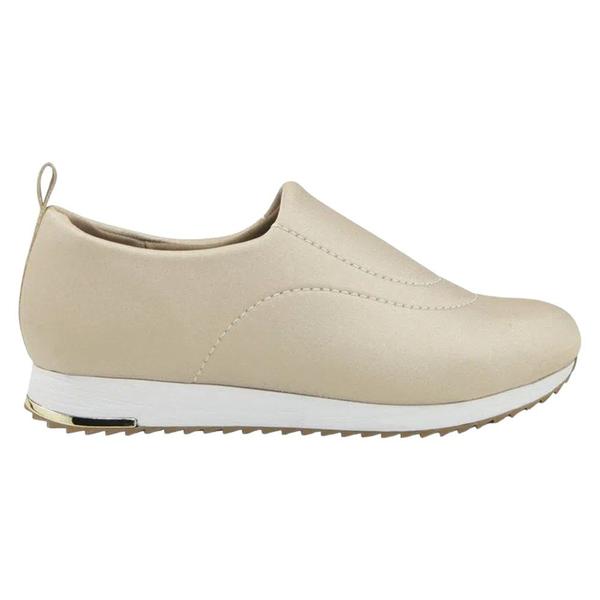 Imagem de Kit Tênis Slip On Usaflex Casual Feminino + Meia