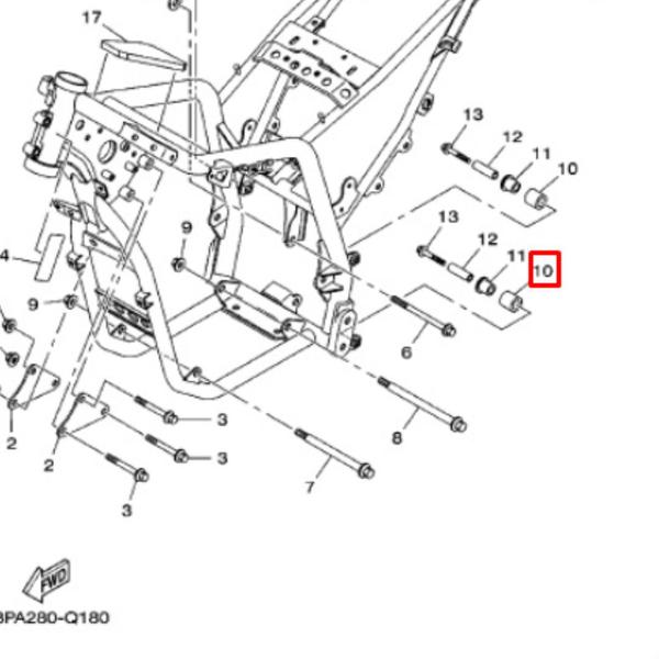 Imagem de Kit tensionador corrente 2 unidades xt660 lander tenere