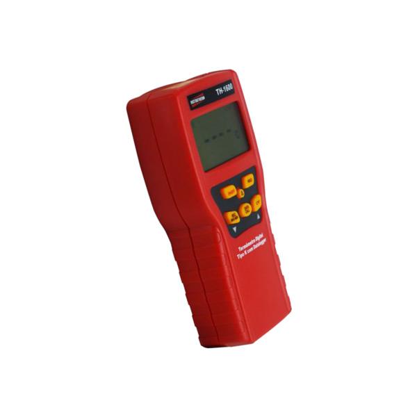 Imagem de Kit Termômetro Digital Sensor Tipo K Superfícies Gases Líquidos Datalogger Manual Máx Mín Th-1600 Portátil Sensor S-06k