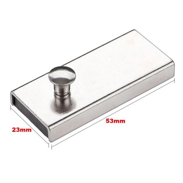 Imagem de kit Tesoura de Arremate de Metal Tic Tac 11cm - TC-805 Mais Guia Magnético Imã Reto com Puxador para Maquina de Costura 