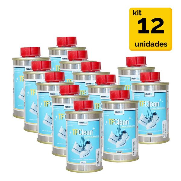 Imagem de KIT TF Clean Borracha 150ML - 12 unidades