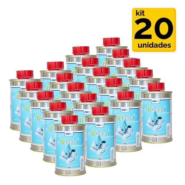 Imagem de KIT TF Clean Borracha 150ML - 20 unidades