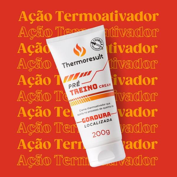 Imagem de Kit Thermoresult Pré Treino Cream Thermoativador 200 g + FIRMRESULT Pós Treino Cream  200 g