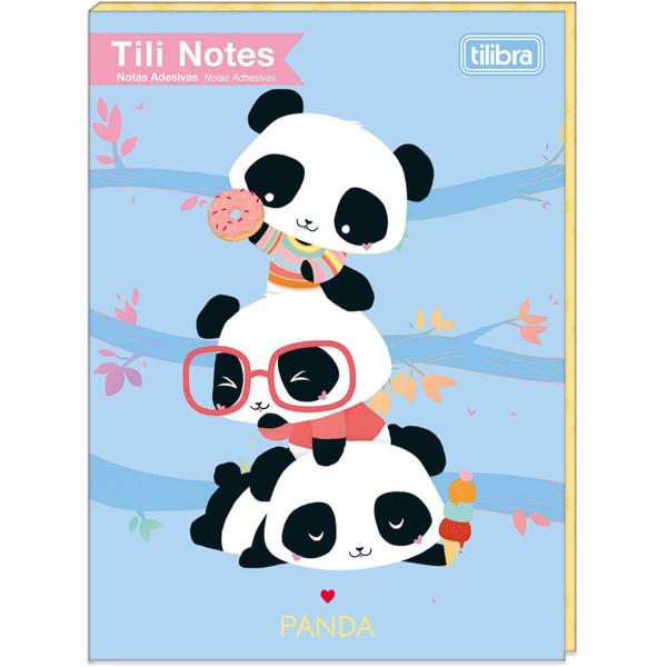 Imagem de Kit Tili Notes Panda - Tilibra