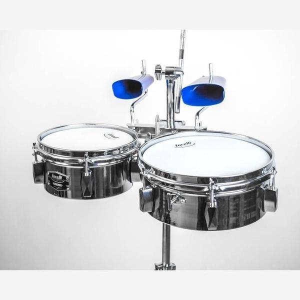 Imagem de Kit Timbalito Torelli Kt250 Com Estante