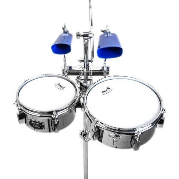 Imagem de Kit Timbalito Torelli Kt250 Com Estante