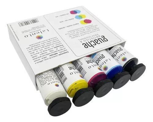 Imagem de Kit Tinta Guache 20ml 5 Cores Talento