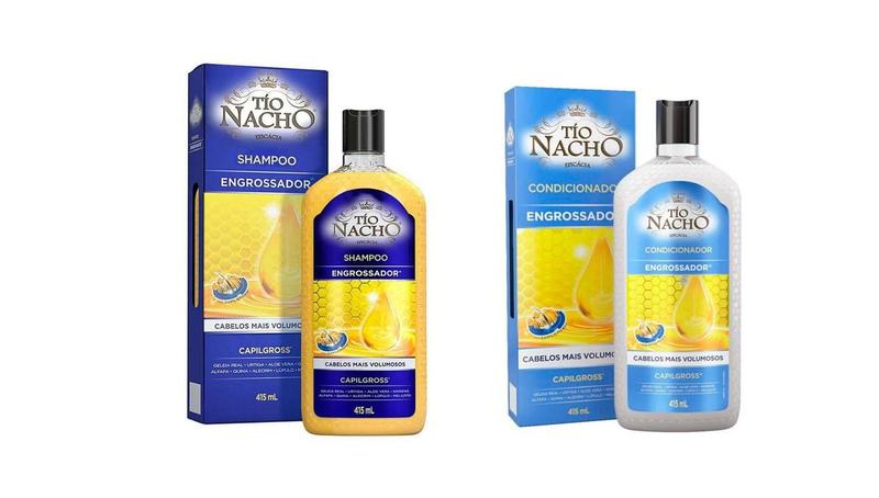 Imagem de Kit Tio Nacho Shampoo & Condicionador Engrossador 415mL