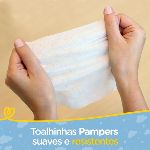 Imagem de Kit Toalhinhas Umedecidas Pampers Fresh Clean com 48un