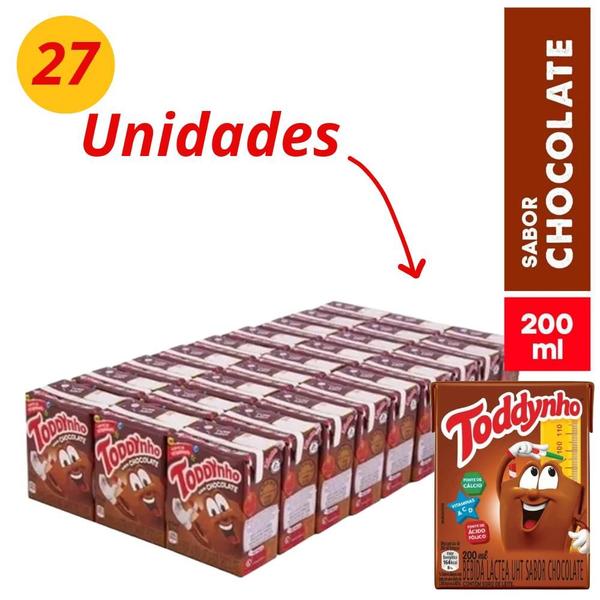 Imagem de Kit Toddynho 200ml Caixa 27 Unidades