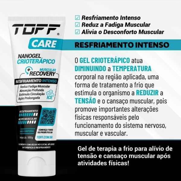 Imagem de Kit Toff para dor muscular - Resfriamento + Aquecimento N3